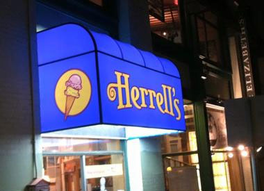 Herrell's® awning